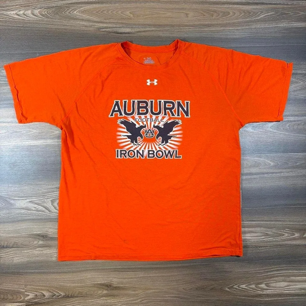 Under Armour Auburn Tigers Iron Bowl orange t-shirt